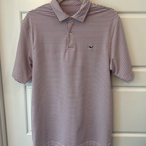 Vineyard Vines Performance Polo, Shirt Sleeves, Size Small